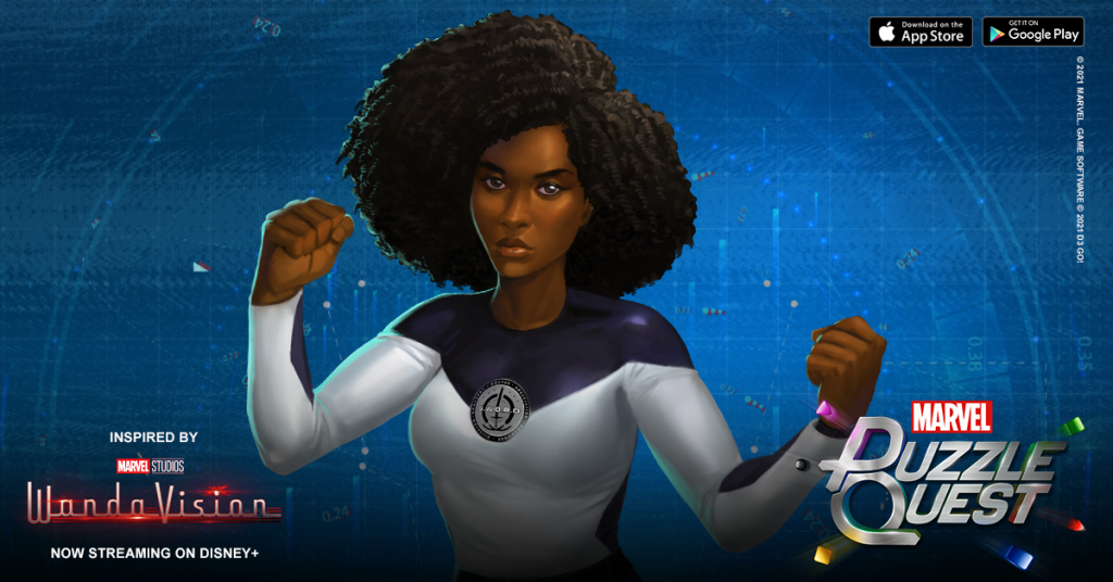 Monica Rambeau (Agent of S.W.O.R.D.) - Marvel Puzzle Quest New